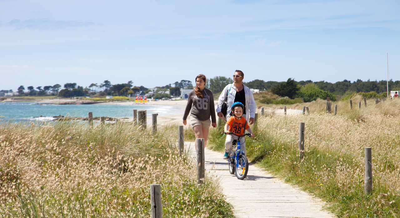 Promenade dans le parc océanique de Kerguélen à Larmor Plage