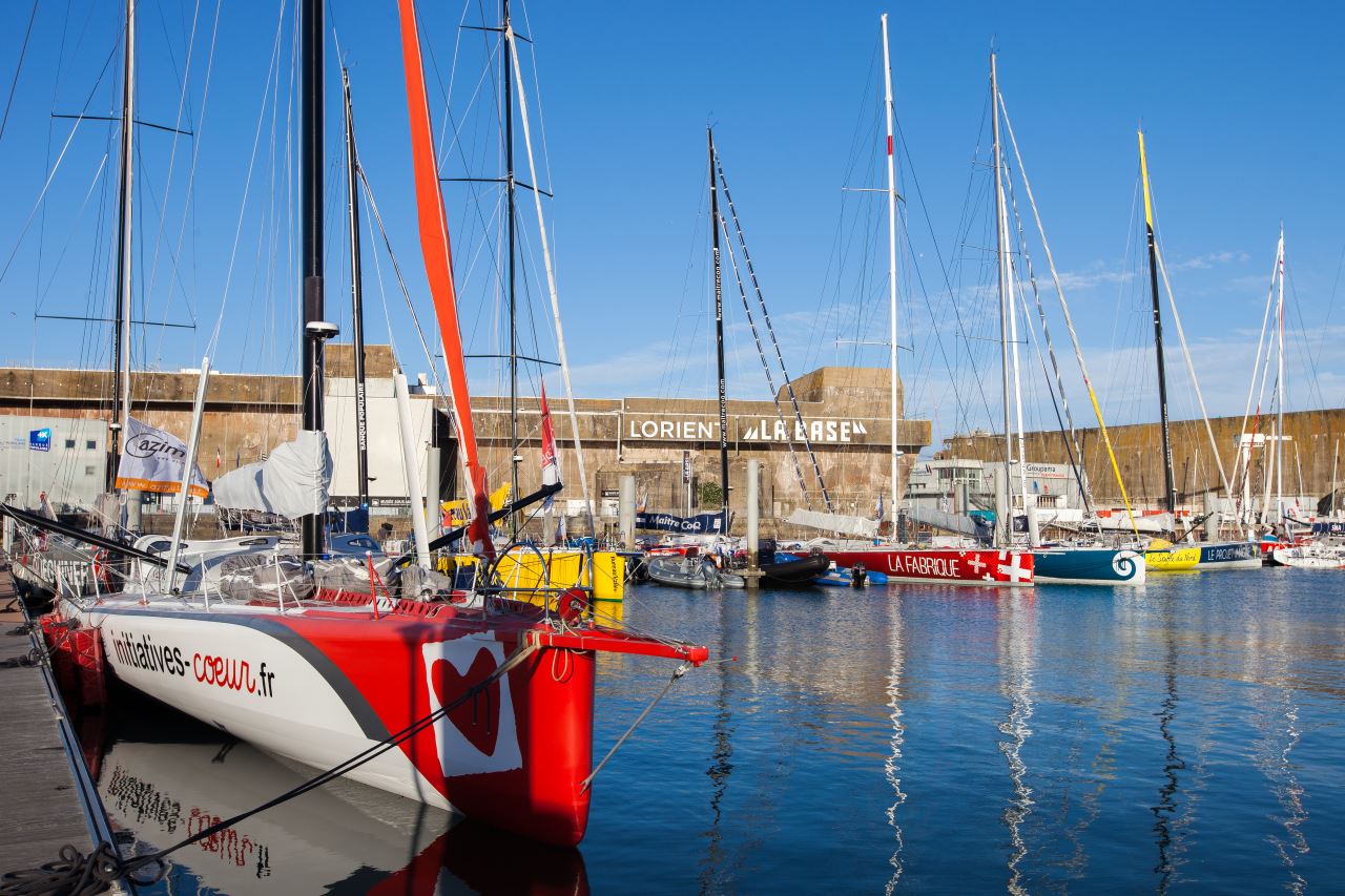 Le pôle course au large de Lorient La Base