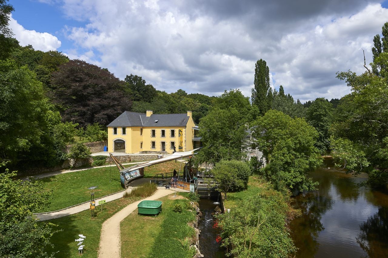 Photo du Moulin des Princes, vue extérieure, à Pont-Scorff