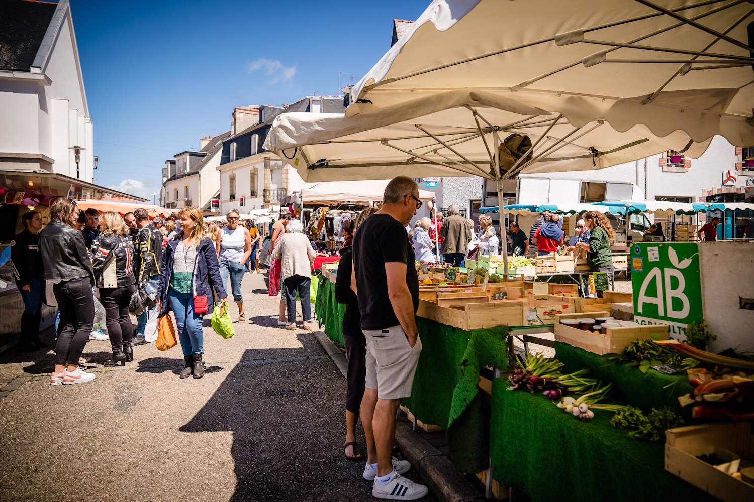 Marché de Larmor-Plage