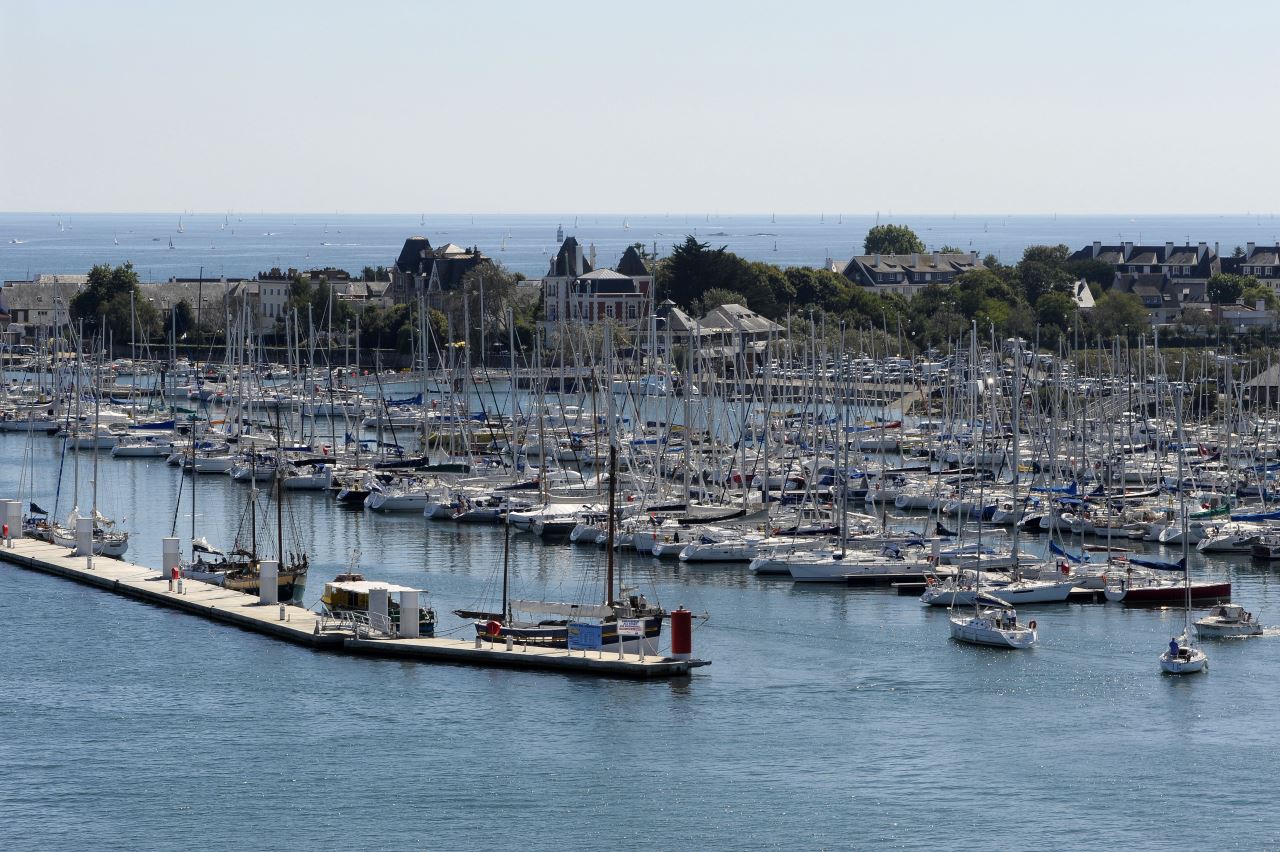 Photo du Port du Kernével à Larmor-Plage