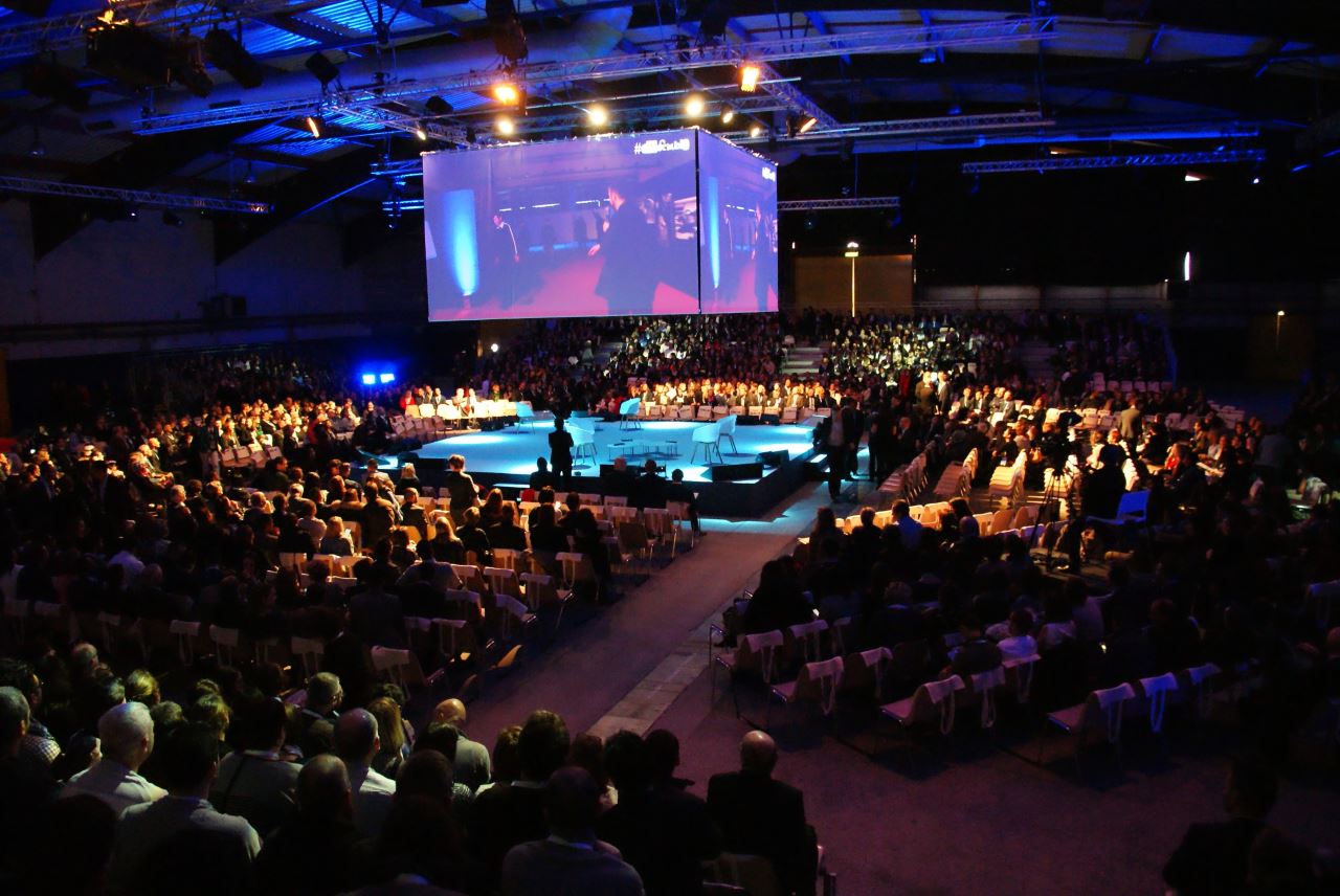 Photo d'une convention au Parc des expositions à Lanester