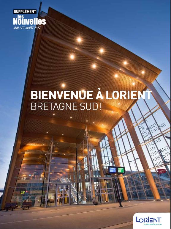Supplément Bienvenue à Lorient Bretagne Sud - juillet-août 2017