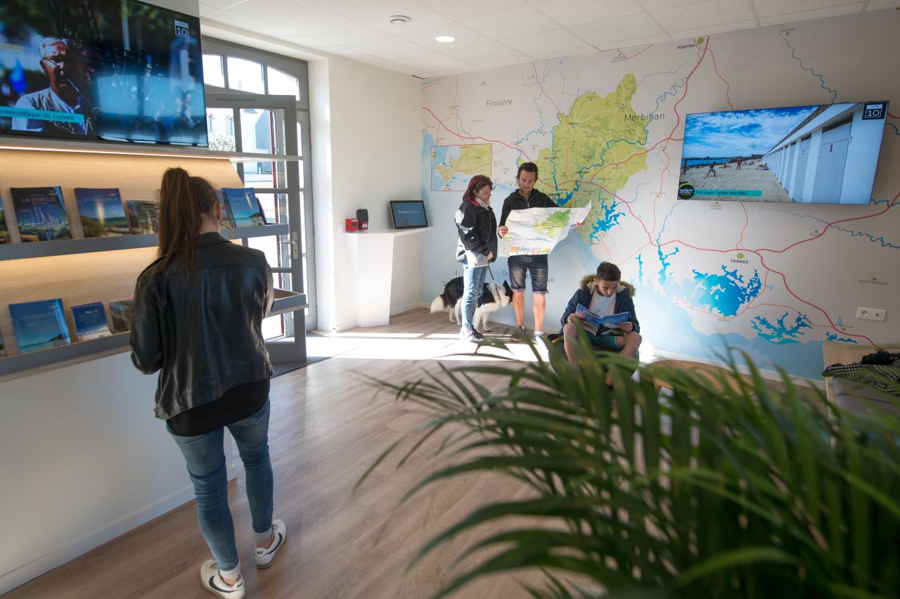 Le nouvel office de tourisme de Port-Louis, inauguré le 9 juin dernier.