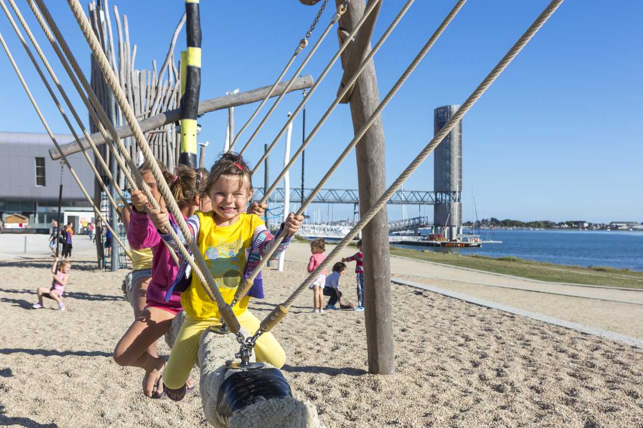 Lorient La Base jeux enfants