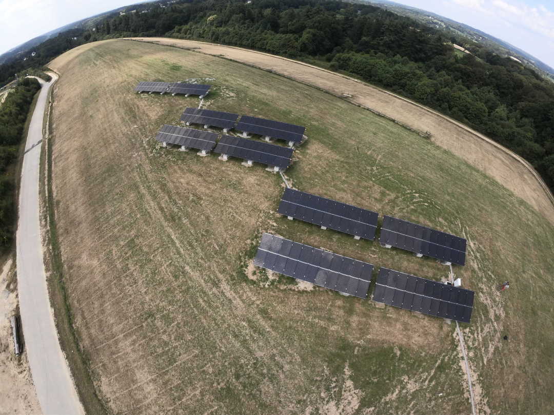 Installation photovoltaïque à Kermat