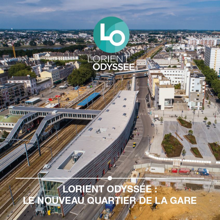 Plaquette Lorient Odyssée le nouveau quartier de la gare