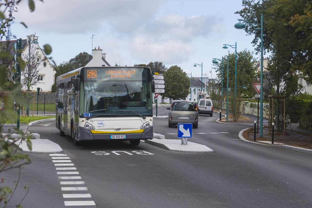 Triskell Rond-point Beg-Runion à Quéven