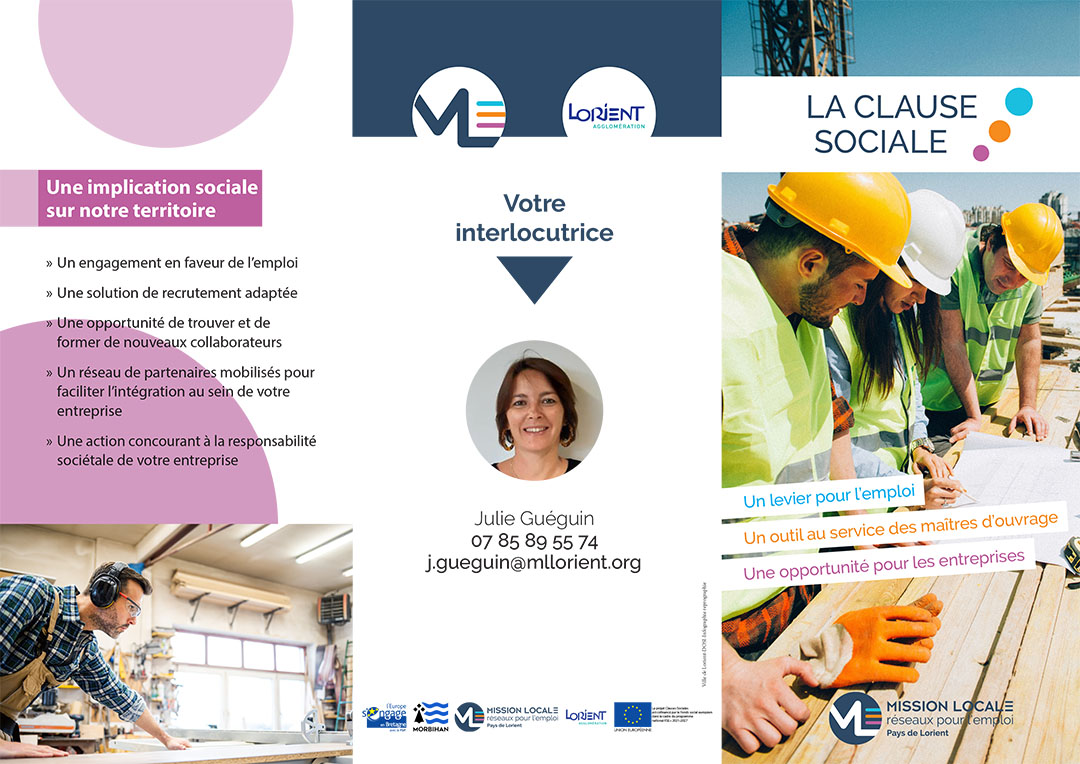 Dépliant clauses sociales 2021